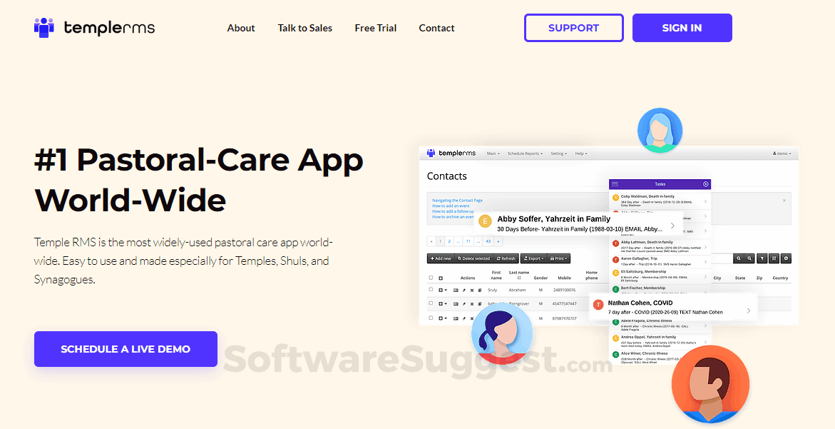 Temple RMS Screenshot1